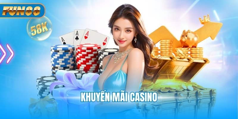 Khuyến mãi Casino Fun88 - Tổng hợp 3+ sự kiện hot 2025 khuyến mãi casino
